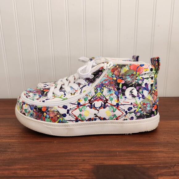 Billy Size 6W Kids Lilia's Eye Candy Classic DJR II High Tops Easy Access Shoe - Picture 5 of 13